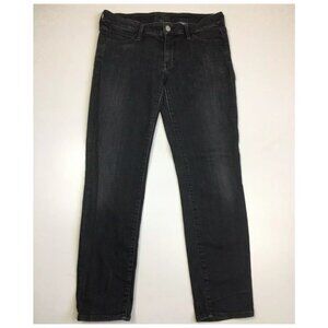 KORAL Black Wash 5 Pocket Logo Hardware Jeans